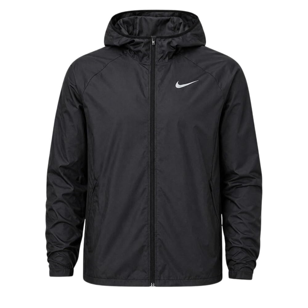 Nike ナイキ エッセンシャルフーデッドランニングジャケット 黒 L Amazon | [ナイキ] エッセンシャル フーデッド ランニングジャケット